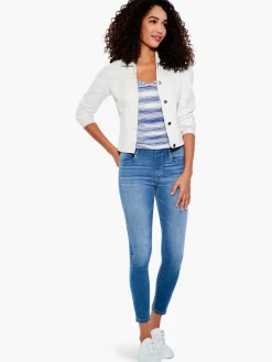 Cheap NIC+ZOE Jkt Ariel Leather Jacket Brown