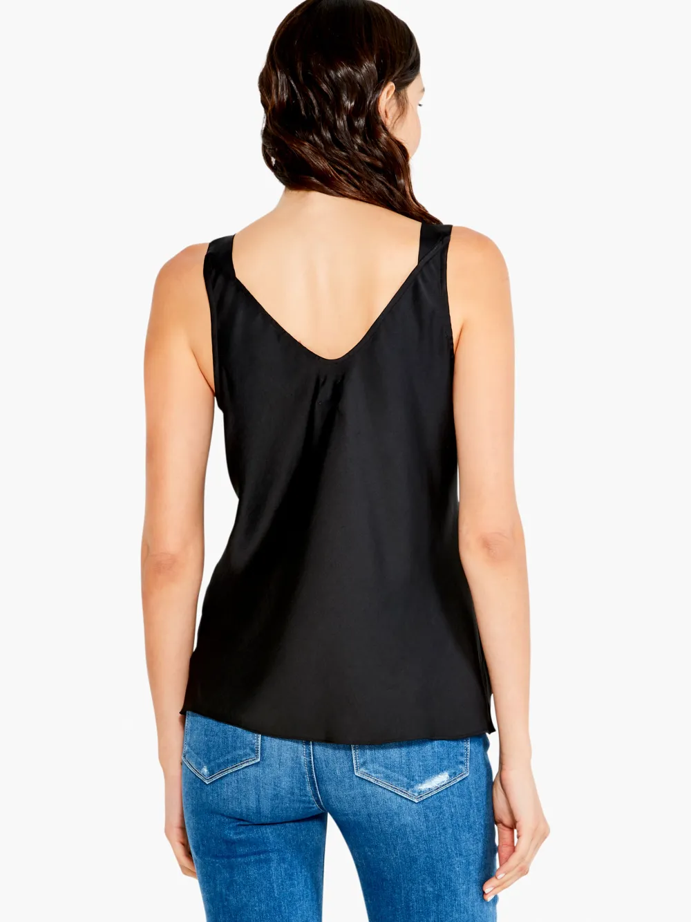 Best NIC+ZOE Lace Cami Tank Black Onyx