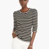 Online NIC+ZOE Late Sunset Tee Black Multi