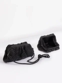 Fashion NIC+ZOE Latico Noble Clutch Black