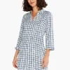 Shop NIC+ZOE Lattice Live In Dress Blue Multi