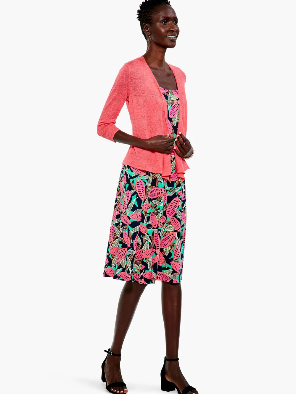 Cheap NIC+ZOE Lightweight 4-Way Cardigan Orchid Petal