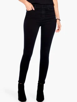 Outlet NIC+ZOE Liverpool - Abby Hi-Rise Ankle Skinny Jean Black Denim
