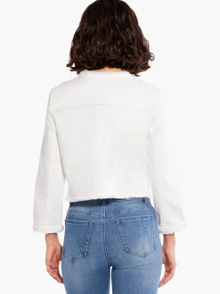 Flash Sale NIC+ZOE Liverpool - Braided Trim Crop Jacket White
