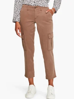 Discount NIC+ZOE Liverpool - Cargo Pant With Cuff Toffee