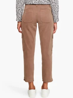 Discount NIC+ZOE Liverpool - Cargo Pant With Cuff Toffee