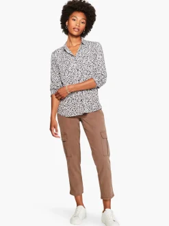Discount NIC+ZOE Liverpool - Cargo Pant With Cuff Toffee