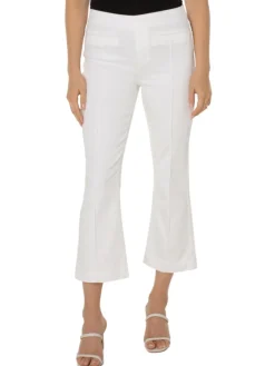 Cheap NIC+ZOE Liverpool - Chloe Crop W/ Welt Pockets White