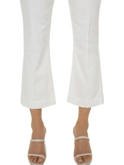 Cheap NIC+ZOE Liverpool - Chloe Crop W/ Welt Pockets White