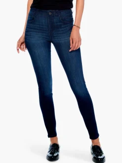Clearance NIC+ZOE Liverpool - Gia Glider Skinny Jean Denim