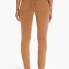 New NIC+ZOE Liverpool - Gia Glider Tan Skinny Jean Warm Tan