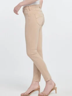 Fashion NIC+ZOE Liverpool - Piper Hugger Ankle Skinny Jean Bleached Copper
