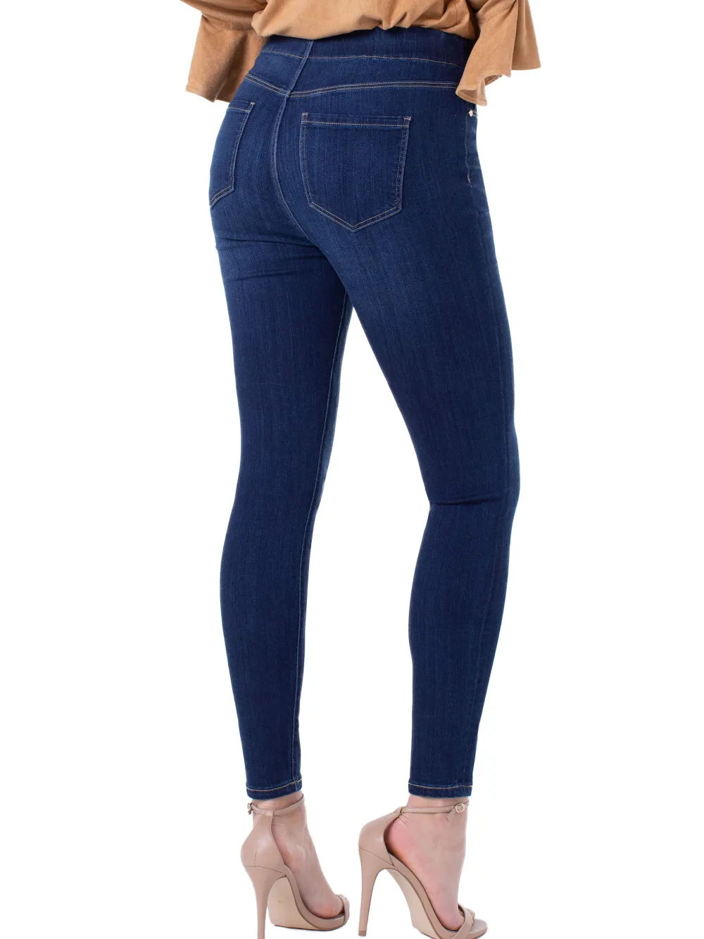 Sale NIC+ZOE Liverpool Chloe Ankle Skinny Petites Deep Denim