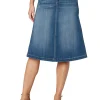 New NIC+ZOE Liverpool Circle Skirt Denim