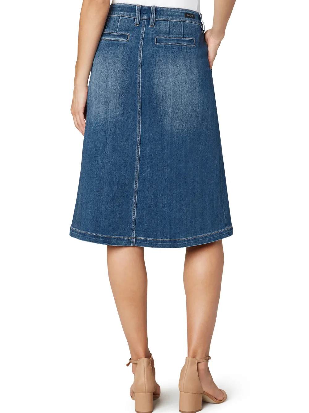 New NIC+ZOE Liverpool Circle Skirt Denim