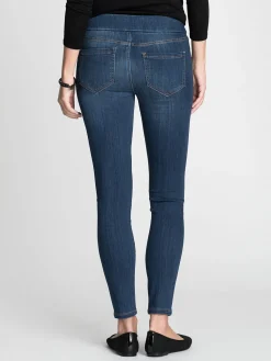 Store NIC+ZOE Liverpool Sienna Pull-On Ankle Jean Deep Denim