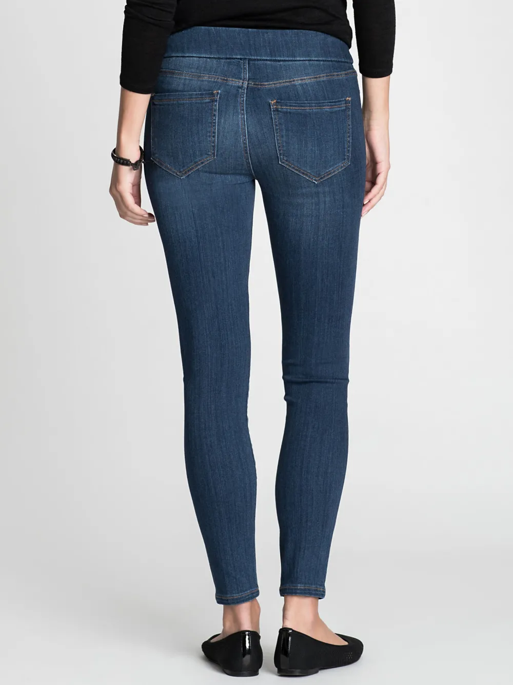 Store NIC+ZOE Liverpool Sienna Pull-On Ankle Jean Deep Denim