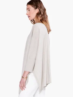 Store NIC+ZOE Lurex Cover Up Cardigan Sandshell