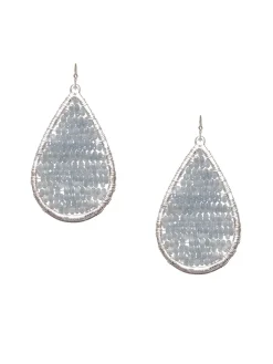 Cheap NIC+ZOE Marlyn Schiff Beaded Crystal Earring Blue Jewel