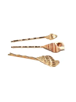 Discount NIC+ZOE Marlyn Schiff Seashell Hair Pin Gold