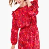 Outlet NIC+ZOE Mix And Mingle Dress Red Multi