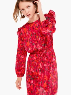 Outlet NIC+ZOE Mix And Mingle Dress Red Multi