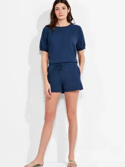 Discount NIC+ZOE Nzt French Terry 3 Dark Indigo
