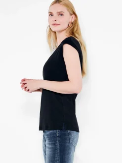 Clearance NIC+ZOE Nzt Scoop Neck Tank Black Onyx