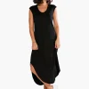 Clearance NIC+ZOE Nzt Scoop Tank Dress Deep Ocean
