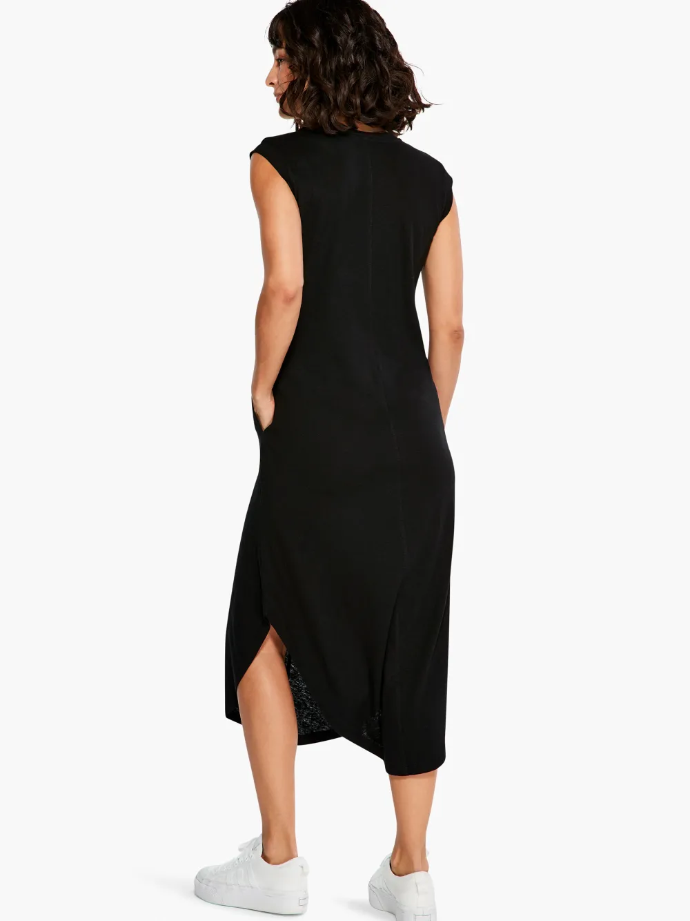 Clearance NIC+ZOE Nzt Scoop Tank Dress Deep Ocean