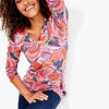 Sale NIC+ZOE Nzt Sweet Dreams Long Sleeve Tropics V Tee Pink Multi