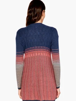 Best NIC+ZOE Ombre Twirl Cardigan Orange Multi