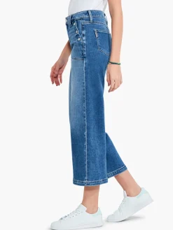 Clearance NIC+ZOE Paige - Aubrey Wide Leg W/ Utility Pockets Medium Wash