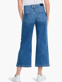 Clearance NIC+ZOE Paige - Aubrey Wide Leg W/ Utility Pockets Medium Wash