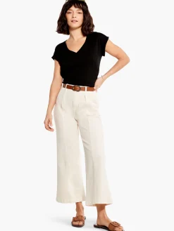 Outlet NIC+ZOE Paige - Brooklyn Crop Sand