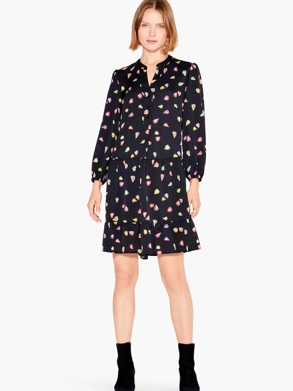 Cheap NIC+ZOE Party Pears Dress Black Multi