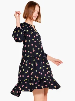 Cheap NIC+ZOE Party Pears Dress Black Multi