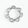 Cheap NIC+ZOE Paula Rosen - Ruby Overlay Bracelet Silver
