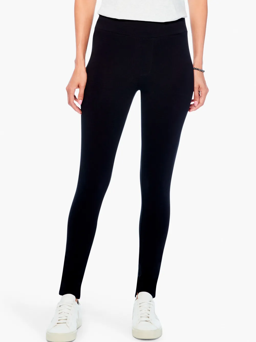 Fashion NIC+ZOE Perfect Knit Legging Black Onyx