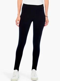 Store NIC+ZOE Perfect Knit Legging Black Onyx