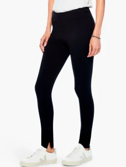 Store NIC+ZOE Perfect Knit Legging Black Onyx