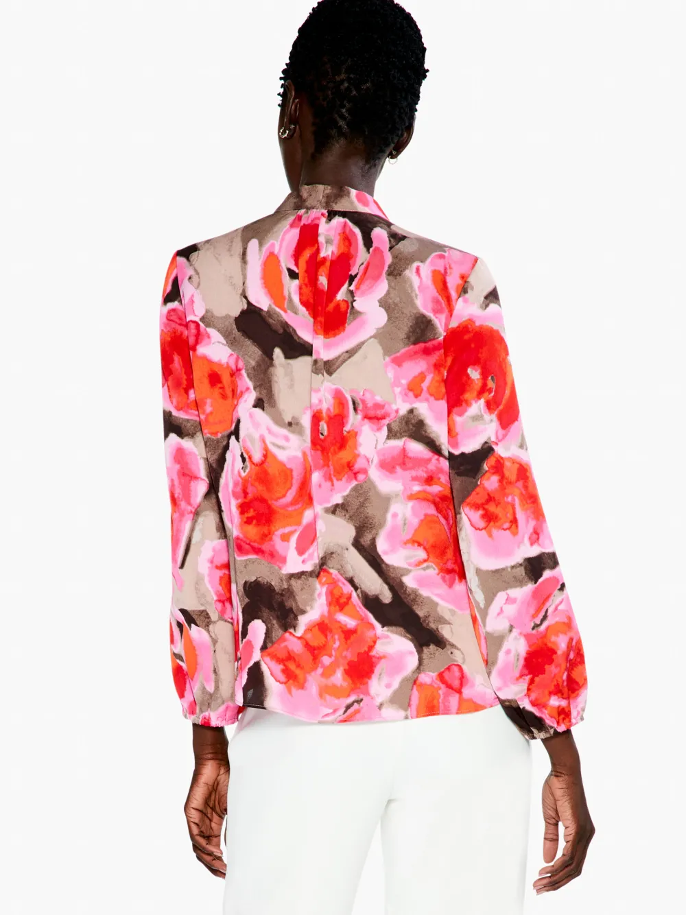 New NIC+ZOE Rosy Outlook Top Pink Multi