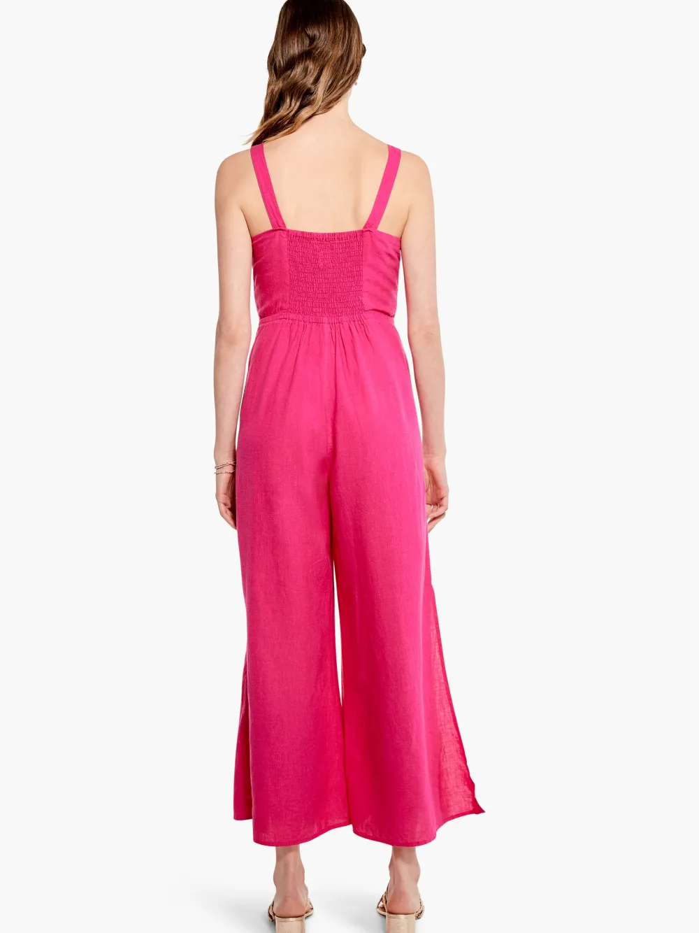 Fashion NIC+ZOE Rumba Park Jumpsuit Shocking Pink
