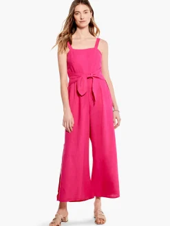 Fashion NIC+ZOE Rumba Park Jumpsuit Shocking Pink