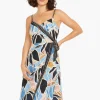 Best Sale NIC+ZOE Sapphire Shades Dress Blue Multi