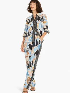 Sale NIC+ZOE Sapphire Shades Shirt Blue Multi