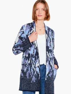 Online NIC+ZOE Sea Dreams Cardigan Blue Multi