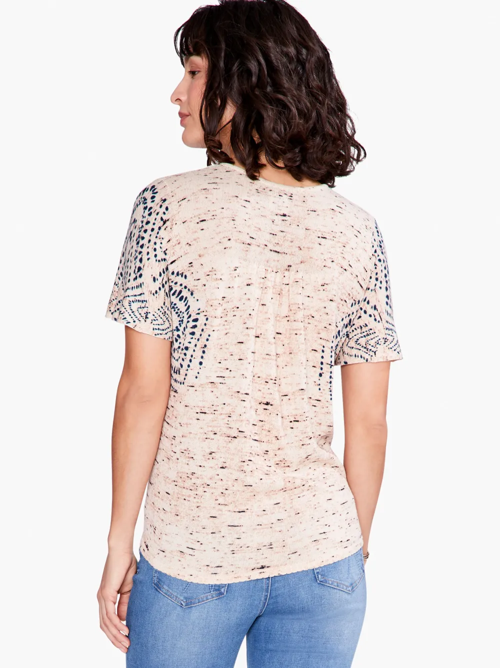 Cheap NIC+ZOE Shoreline Sweater Neutral Multi