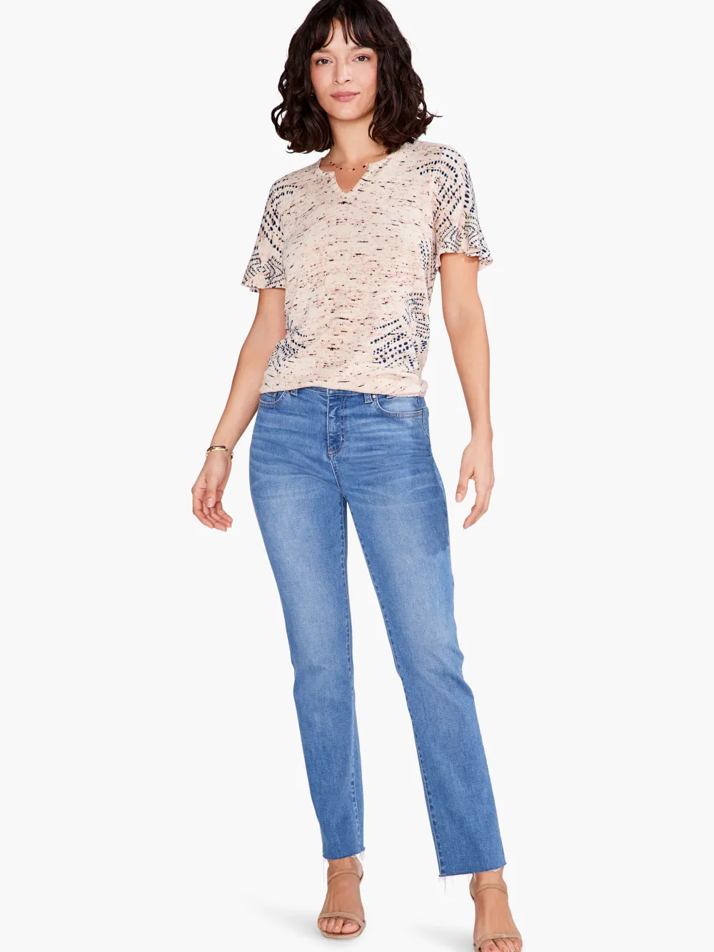 Best NIC+ZOE Shoreline Sweater Neutral Multi