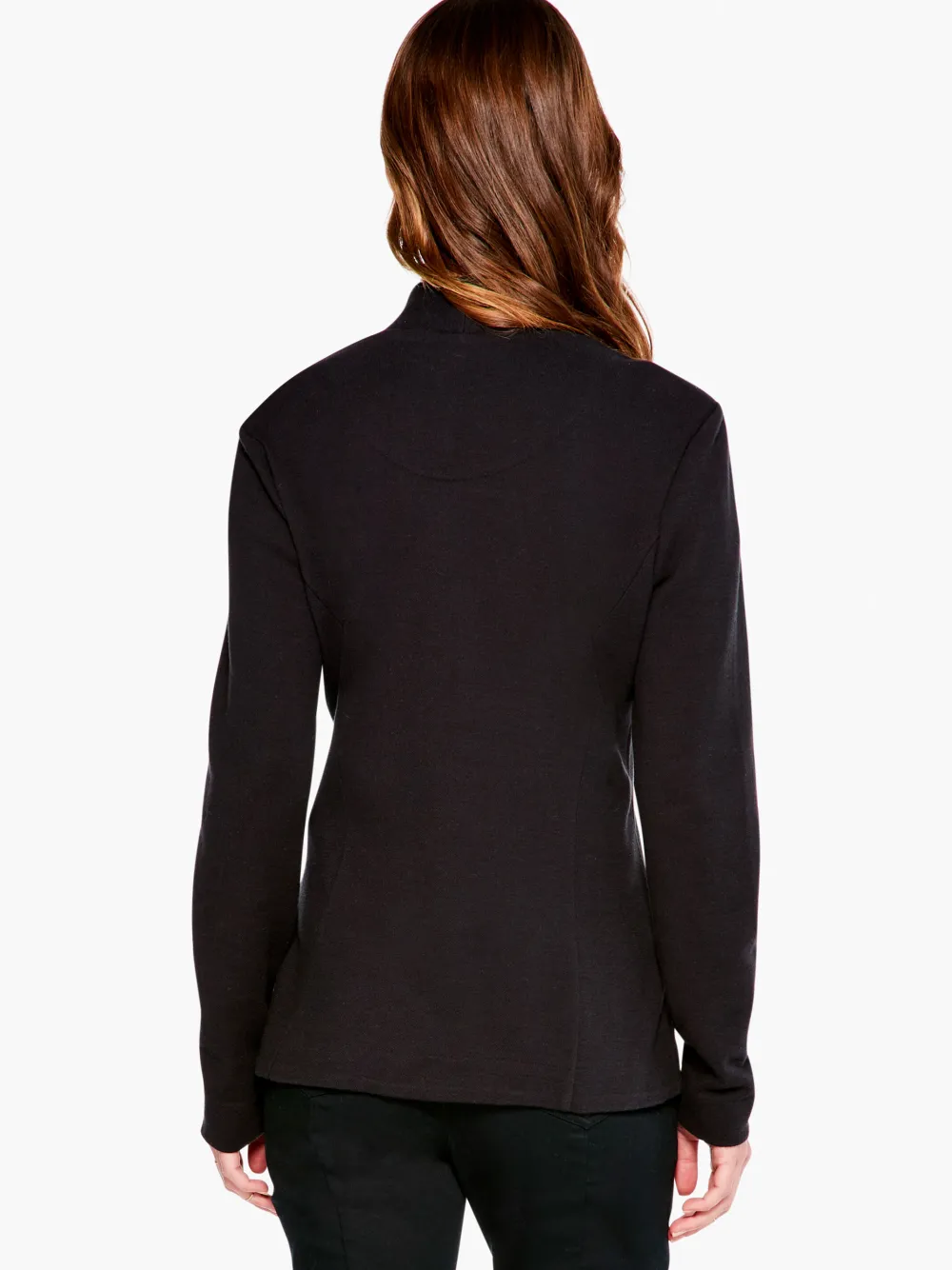 Best NIC+ZOE Sleek Knit Jacket Black Onyx